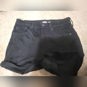 Old Navy Black Jean Short
